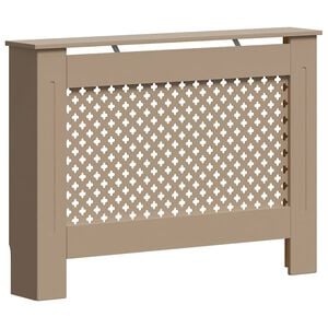 vidaXL Osłona na kaloryfer, 112x19x81,5 cm, MDF