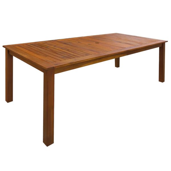 vidaXL 9-cz. zestaw mebli ogrodowych, lite drewno akacjowe