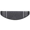 vidaXL Samoprzylepne maty na schody 15 pcs Antracyt 65 x 21 x 4 cm