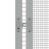 vidaXL Woliera, szara, 302,5x324,5x211,5 cm, galwanizowana stal