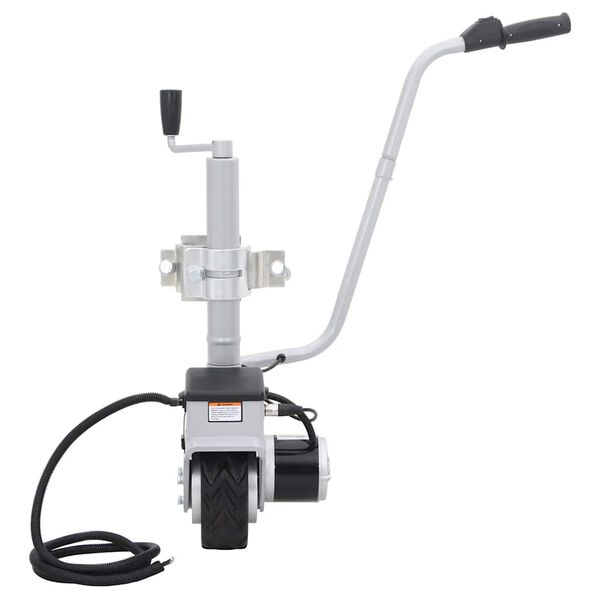 vidaXL Aluminiowe koło podporowe/manewrowe do przyczepy, 12 V, 350 W