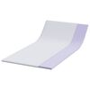vidaXL Nakładka na materac Biały 120 x 200 cm Tkanina jacquard
