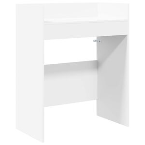 vidaXL St&oacute;ł DJ-ski Biały 102 x 45 x 102 cm Drewno inżynieryjne