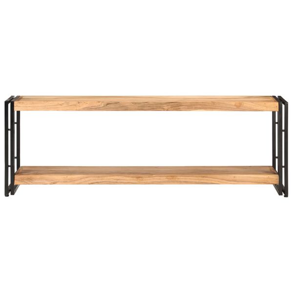 vidaXL Szafka pod TV, 120x30x40 cm, lite drewno akacjowe