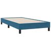 vidaXL Ł&oacute;żko typu Box Spring bez materaca Ciemnoniebieskie 80x210 cm