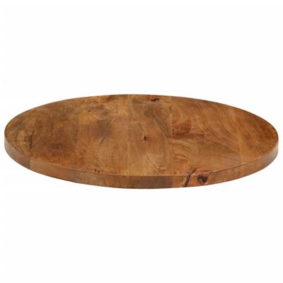 vidaXL Blat stołu, Ø 60x2,5 cm, okrągły, surowe drewno mango