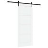 vidaXL Drzwi przesuwne ORKDAL 83 x 202 cm Lite drewno sosnowe