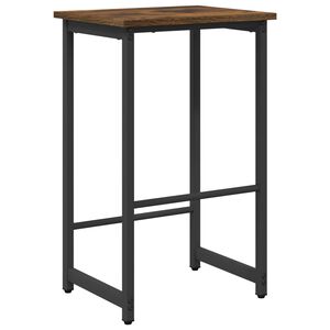 vidaXL Stołek barowy Dąb wędzony 40 x 32 x 64 cm Drewno inżynieryjne