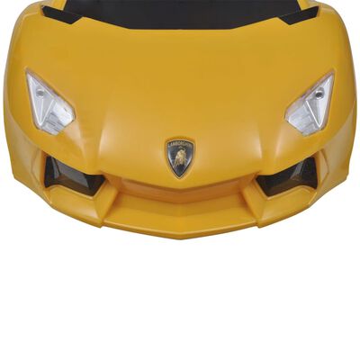Samochód dla dzieci żółte Lamborghini Aventador LP700