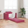 vidaXL Sofa Bed Czerwone wino 98 x 71 x 83 cm Aksamit