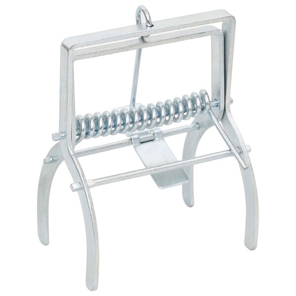 vidaXL Pułapki na krety, 5 szt., srebrne, galwanizowana stal