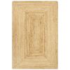 vidaXL Dywany pokojowe naturalny 120 x 120 cm Juta