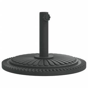vidaXL Podstawa do parasola, do słupk&oacute;w &Oslash;38/48 mm, 12 kg, okrągła