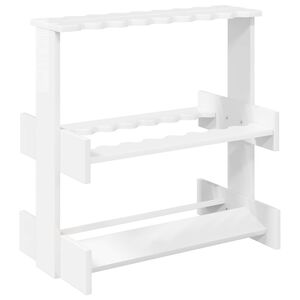 vidaXL Stojak na kij bilardowy Drewno inżynieryjne 60 x 35 x 60 cm