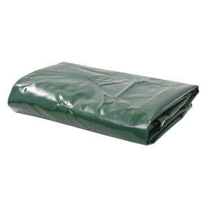 vidaXL Plandeka 650 g/m&sup2;, 4 x 8 m, zielona