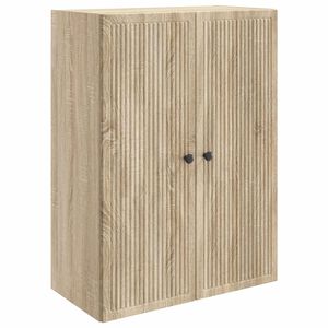 vidaXL Szafka ścienna dąb Sonoma 66 x 34,5 x 90 cm Drewno inżynieryjne