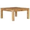 vidaXL Stolik kawowy z litego drewna mango, 80 x 80 x 40 cm