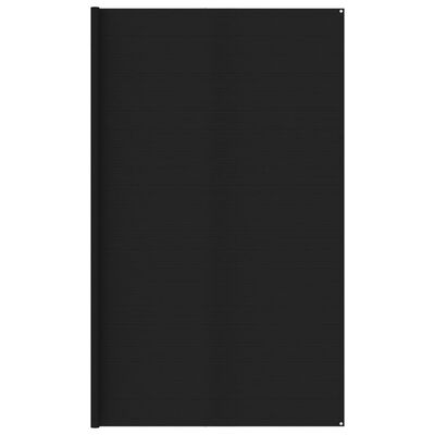 vidaXL Wykładzina do namiotu, 400 x 600 cm, czarna
