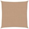 vidaXL Żagiel przeciwsłoneczny, 160 g/m&sup2;, taupe, 2x2 m, HDPE
