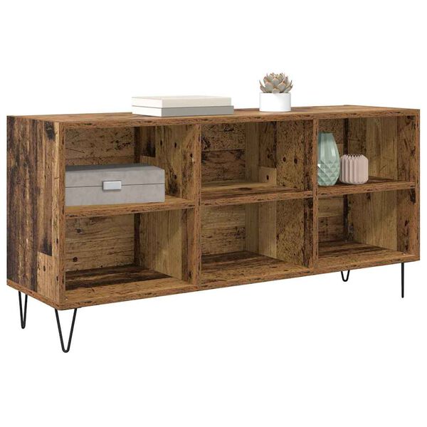 vidaXL Szafka pod telewizor Stare drewno 103,5 x 30 x 50 cm