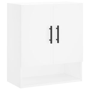 vidaXL Szafka wisząca, biała, 60x31x70 cm, materiał drewnopochodny