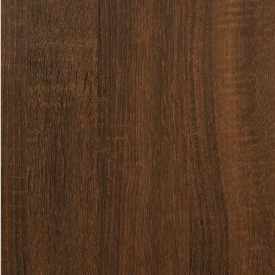 vidaXL Szafka nocna, brązowy dąb, 40x35x70 cm, materiał drewnopochodny