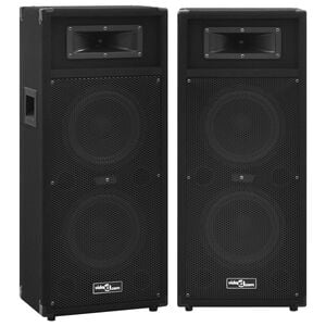 vidaXL Profesjonalne, sceniczne głośniki pasywne HiFi, 2 szt., 1000 W