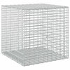 vidaXL Gabion z drutu 3,5 mm i siatką 5x2,5 cm 50x50x50 cm