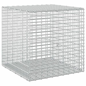 vidaXL Gabion z drutu 3,5 mm i siatką 5x2,5 cm 50x50x50 cm