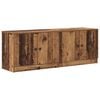 vidaXL Szafka pod ł&oacute;żko 2 pcs Stare drewno 66 x 35 x 48 cm