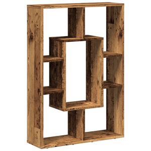 vidaXL Regał, stare drewno, 63x20x90 cm, materiał drewnopochodny
