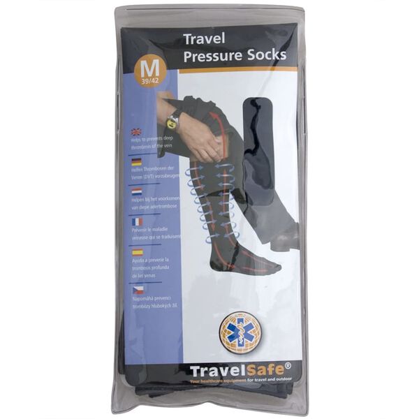 Travelsafe Uciskowe skarpety podr&oacute;żne, 39-42, TS0370M