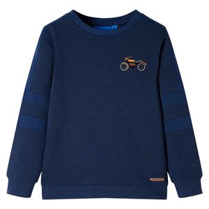 Bluza dziecięca, granatowy melanż, 92