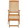vidaXL Składane krzesła ogrodowe z podn&oacute;żkami, 2 szt., eukaliptusowe