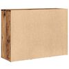 vidaXL Szafka, stare drewno, 88x30x64 cm, materiał drewnopochodny