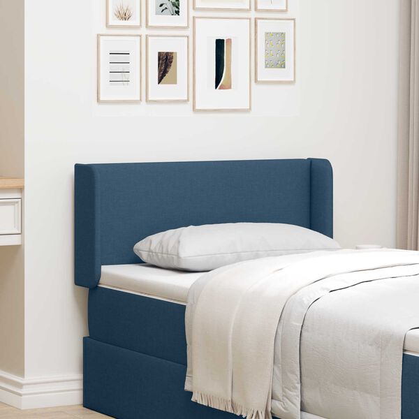 vidaXL Ucho Głowy Niebieski 40,5 x 40,5 x 4 cm tkanina