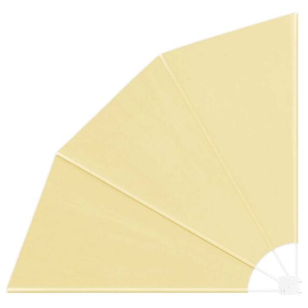 vidaXL Ekran Prywatności Balkonowej piaskowy 140 x 140 cm Poliester