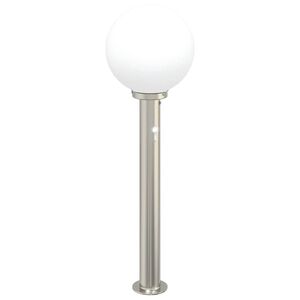 vidaXL Słupek oświetleniowy z czujnikiem 80 cm Stal nierdzewna IP44