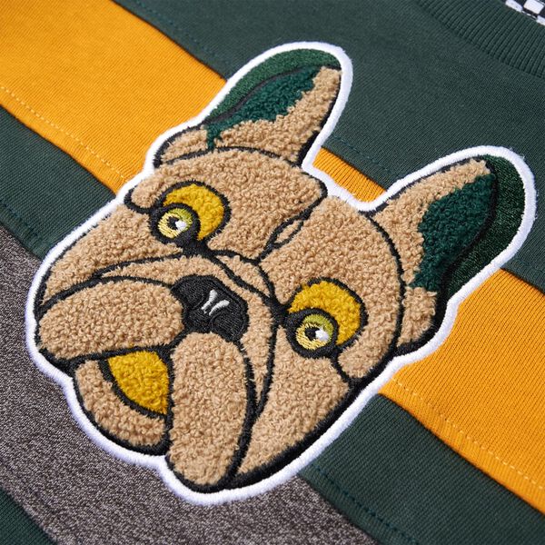 Bluza dziecięca, ciemnozielona, 140