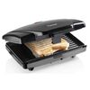 Bestron Opiekacz do kanapek AMG750Z, 750 W, czarny