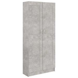 vidaXL Szafka, szarość betonu, 82,5x30,5x185,5 cm