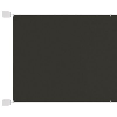 vidaXL Markiza pionowa, antracytowa, 60x600 cm, tkanina Oxford