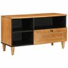 vidaXL Szafka pod telewizor z szufladą 80 x 33 x 46 cm Drewno z mango