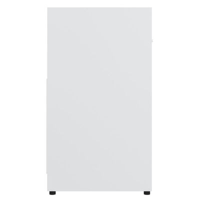 vidaXL Szafka łazienkowa, biała, 60x33x61 cm, materiał drewnopochodny