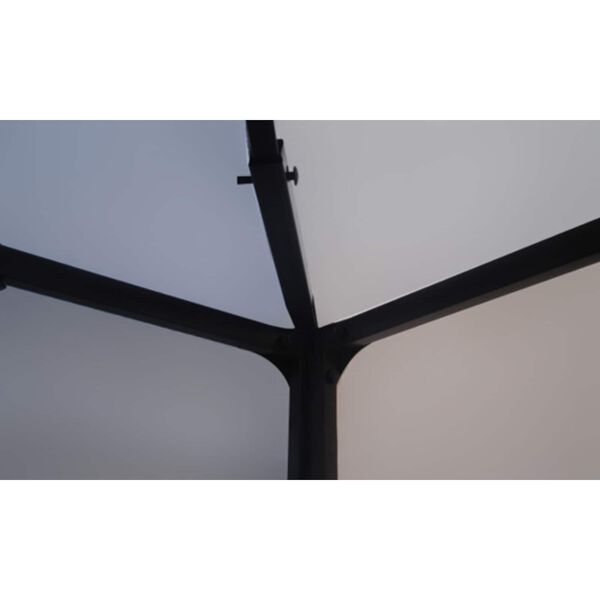 vidaXL Baldachimy Biały 3 x 4 x 2.73 m tkanina