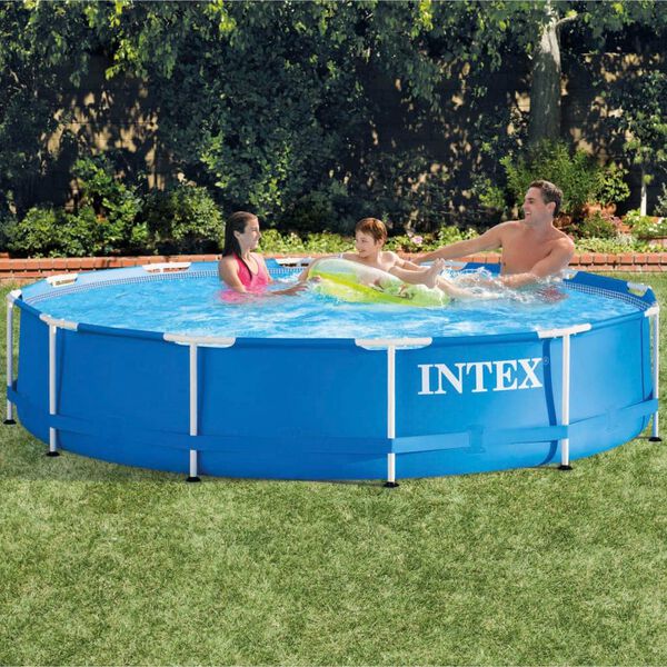 Intex Basen Metal Frame, 366x76 cm, 28210NP