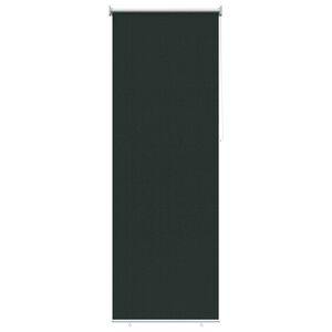 vidaXL Roleta zewnętrzna 90% blokada UV Ciemnozielony 80 x 230 cm HDPE