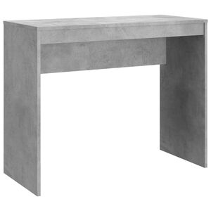 vidaXL Biurko, szarość betonu, 90x40x72 cm, materiał drewnopochodny