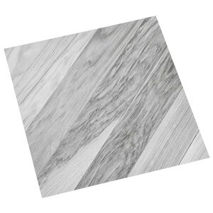 vidaXL Deski podłogowe Szary 5,11 m&sup2; 55 szt. PVC