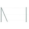 vidaXL Słupek ogrodzeniowy. 13 pcs Zielony Stal